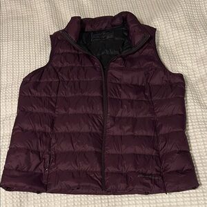Eddie Bauer Women's Plum Quilted Vest